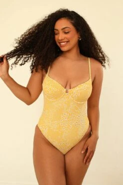 Saltwater Thigh High Cut One Piece