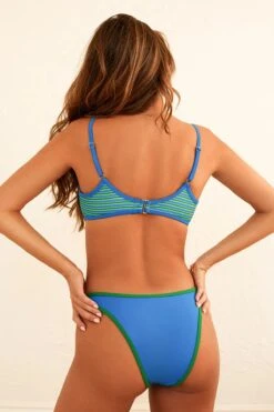 Hana Cheeky Bikini Bottom -WaveLuxe Store D3264JMNSD RYLB hana bottom royal blue 3