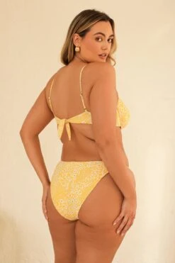 Diana Underwire Bikini Top -WaveLuxe Store D4233JMNLC GLDT diana top golden ditsy 4