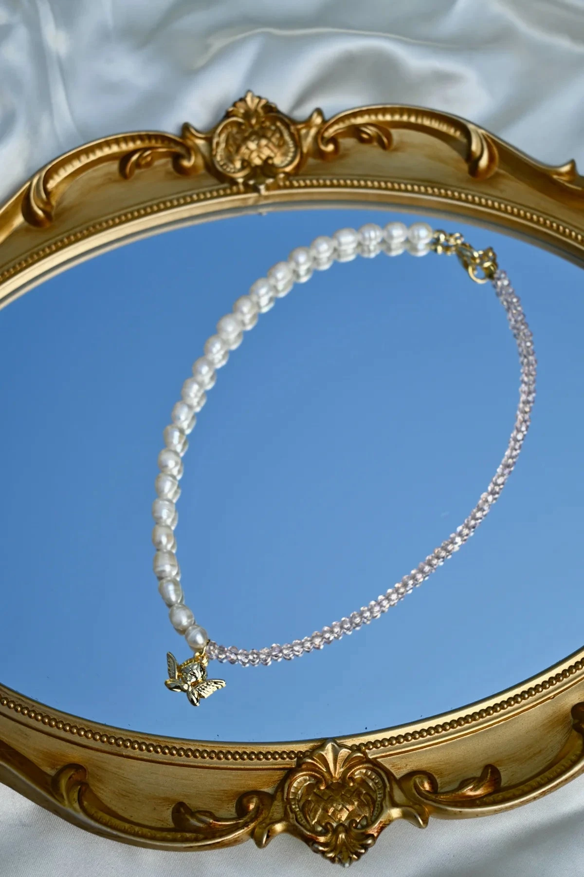 Dreamsbaby Jewels X Dippin Daisys Gold Cherub Necklace 4 Dreamsbaby Jewels X Dippin Daisys Gold Cherub Necklace - Image 2