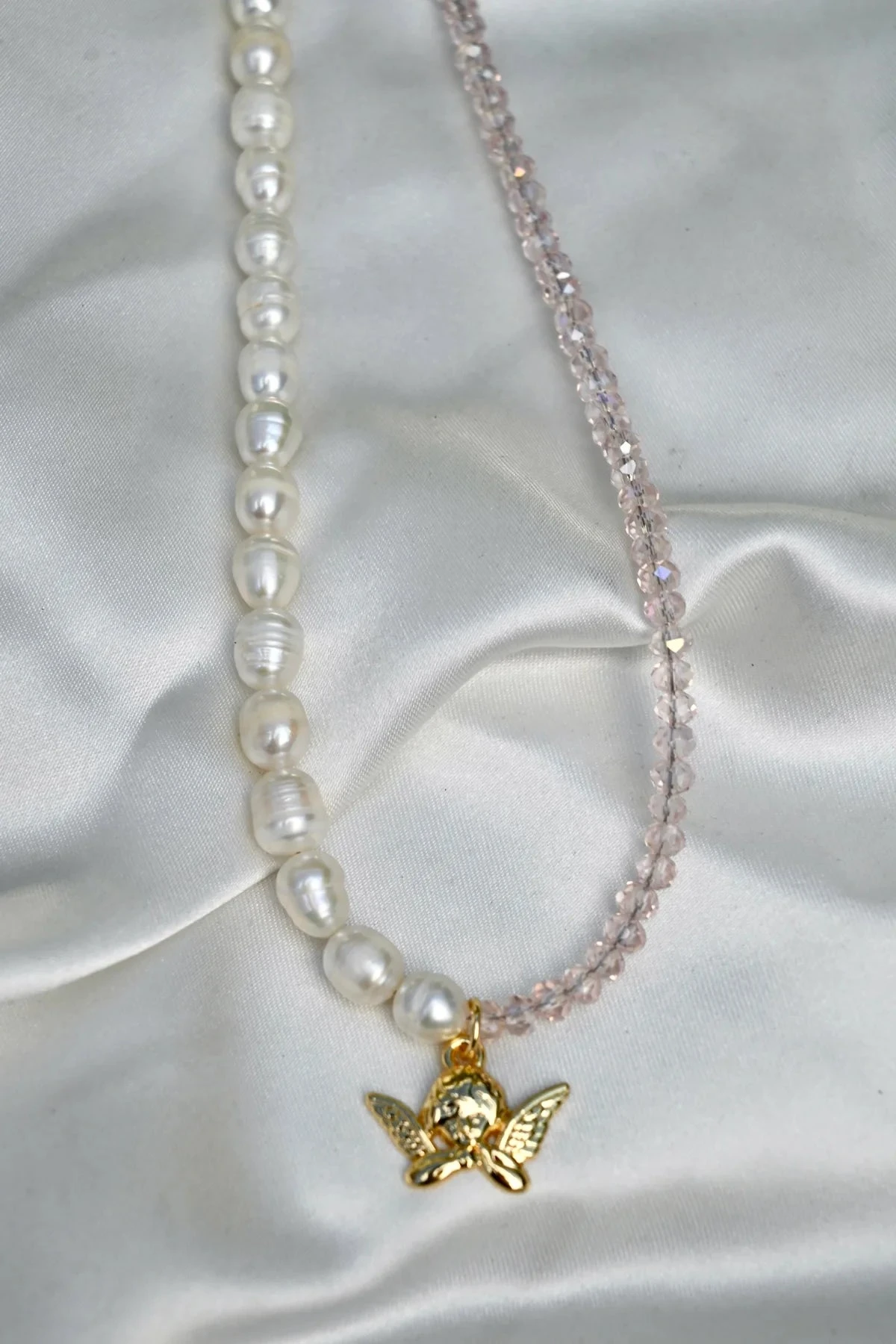 Dreamsbaby Jewels X Dippin Daisys Gold Cherub Necklace 6 Dreamsbaby Jewels X Dippin Daisys Gold Cherub Necklace - Image 4