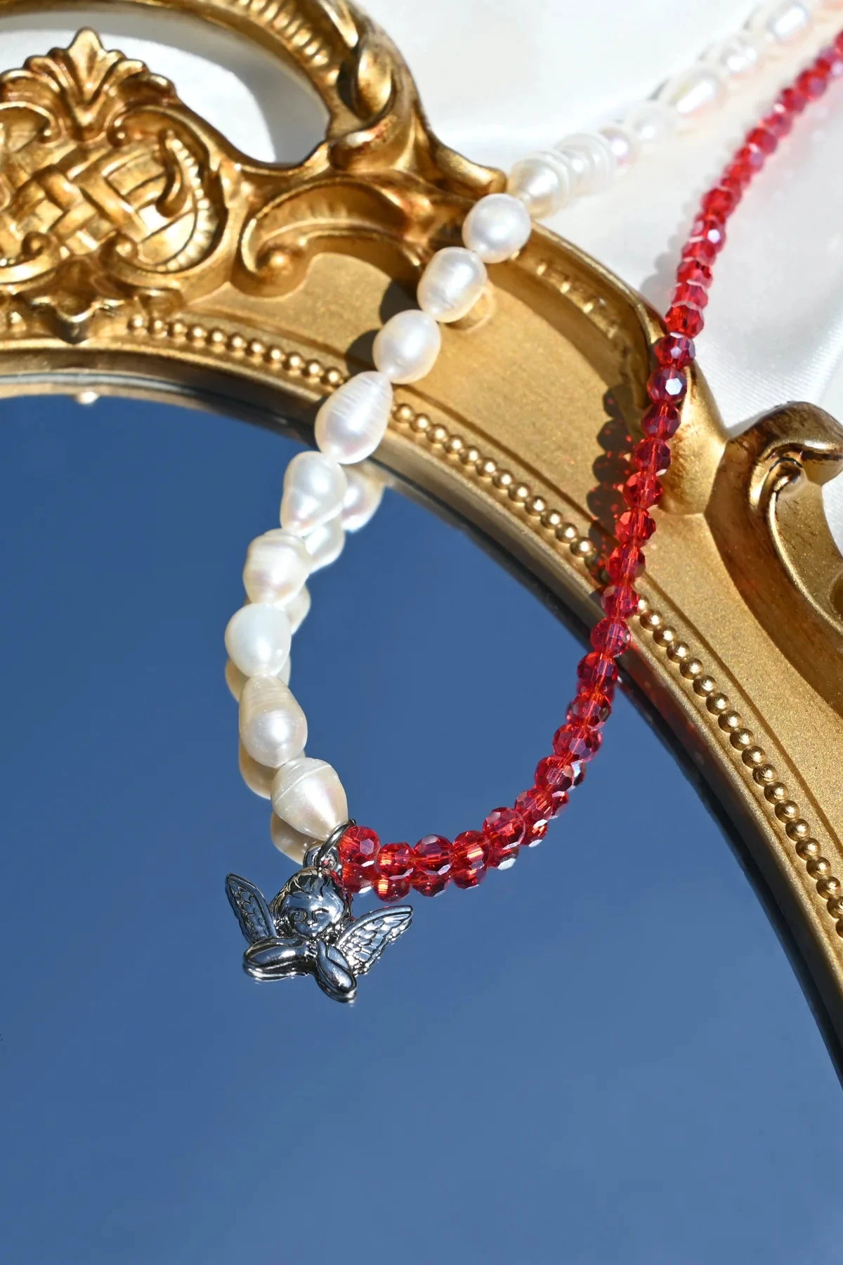 Dreamsbaby Jewels X Dippin Daisys Silver Cherub Necklace 4 Dreamsbaby Jewels X Dippin Daisys Silver Cherub Necklace - Image 2