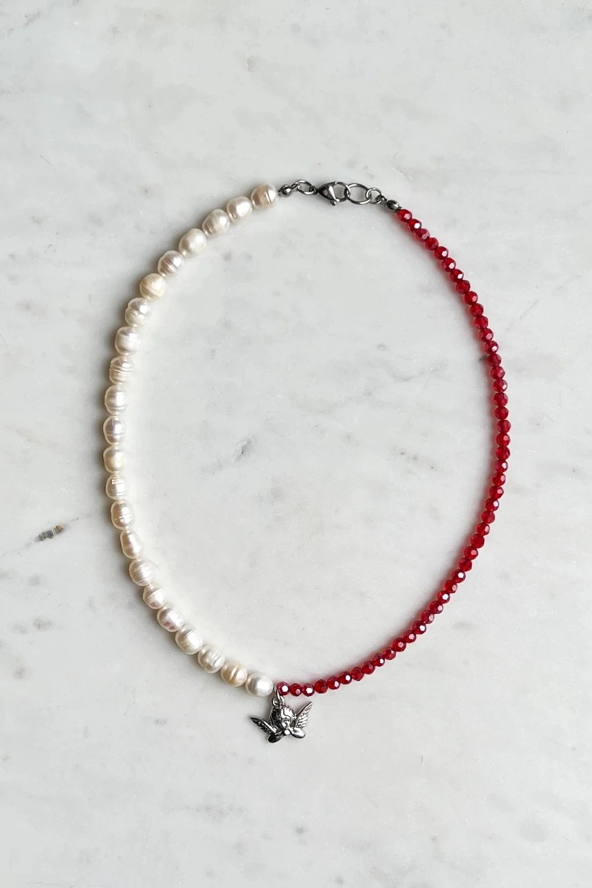 Dreamsbaby Jewels X Dippin Daisys Silver Cherub Necklace 6 Dreamsbaby Jewels X Dippin Daisys Silver Cherub Necklace - Image 4