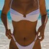 Harbor Cheeky Bikini Bottom -WaveLuxe Store HARBOR BOTTOM WHITE