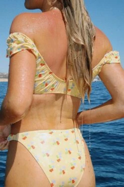 Merci Puffy Sleeve Bikini Top -WaveLuxe Store MERCI TOP DELILAH3