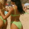 Taylor Cheeky Bikini Bottom -WaveLuxe Store TAYLOR BOTTOM AVOCADO