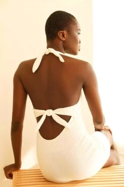 Mary Mini Dress -WaveLuxe Store d7082jrbod wht 2