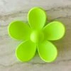 Opsy Daisy Hair Claw Clip -WaveLuxe Store dq h0002 lime 1